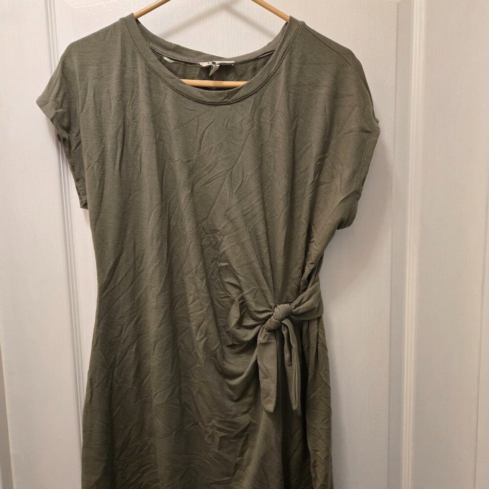 Knee Length Green Dress
